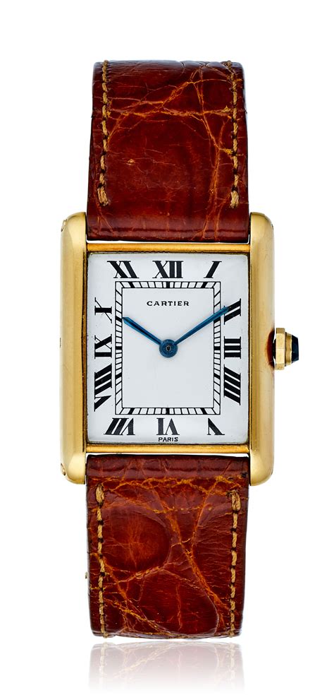 cartier wrist watch tank